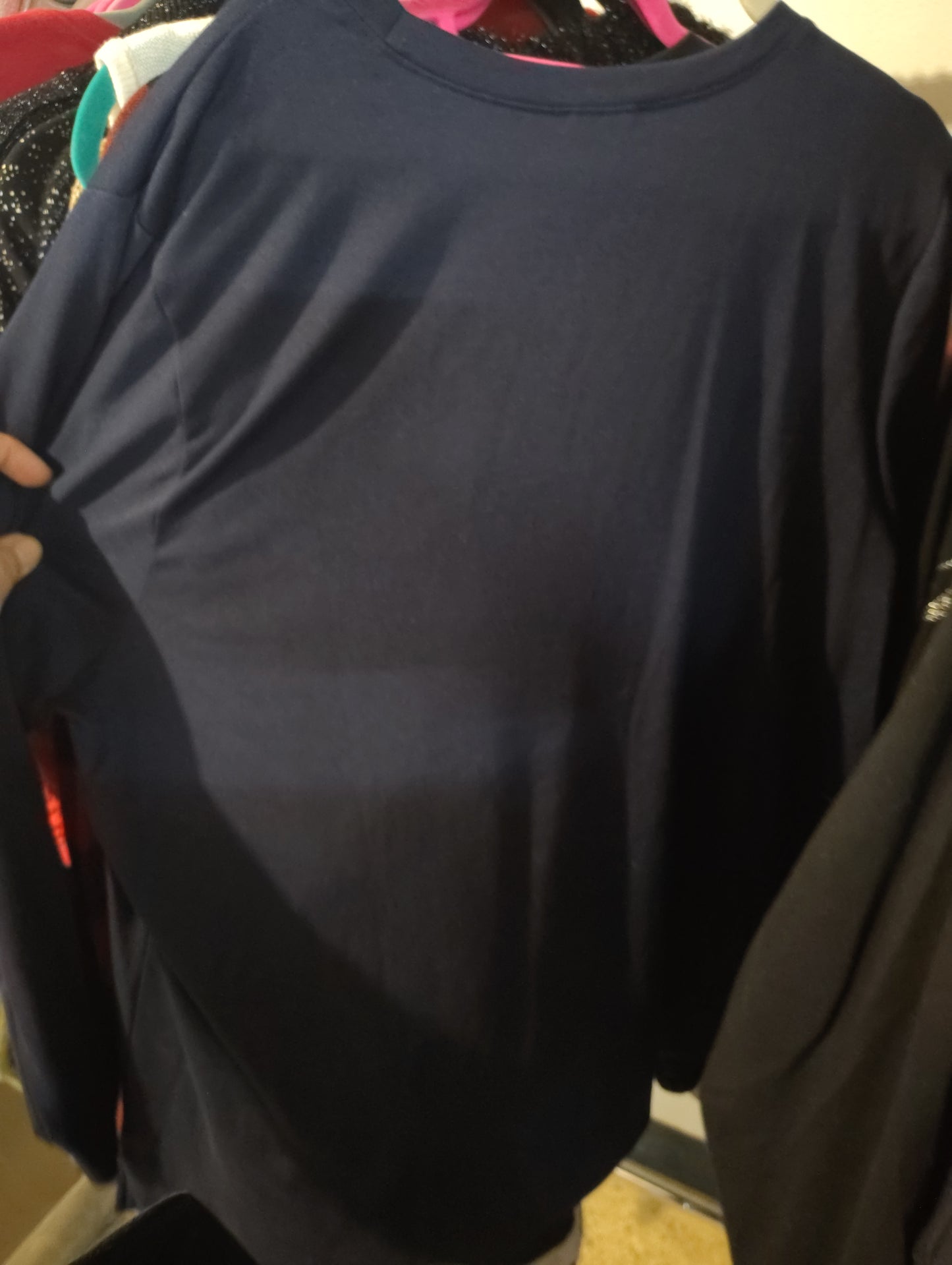 Lane Bryant navy sweatshirt "Cozy All Day" 18/20 2x