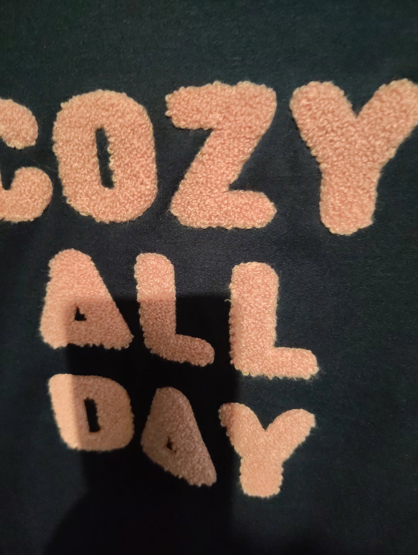 Lane Bryant navy sweatshirt "Cozy All Day" 18/20 2x