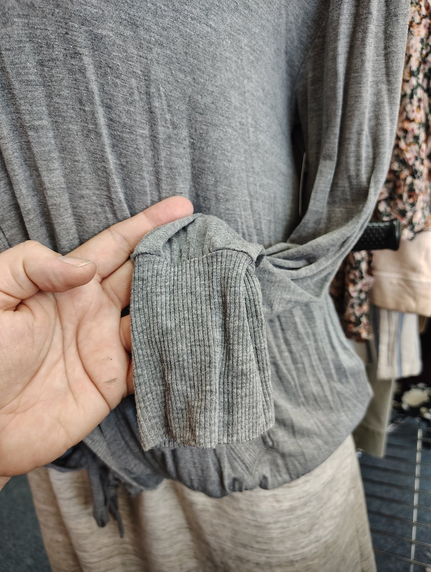 Torrid super soft knits gray open front knit jacket size 1x