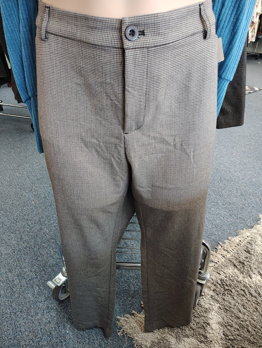 CJ Banks plaid NWT dress pants size 22W tapered leg