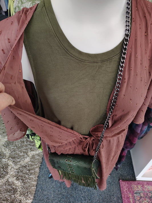 Time & Tru green knit dress size XXXL