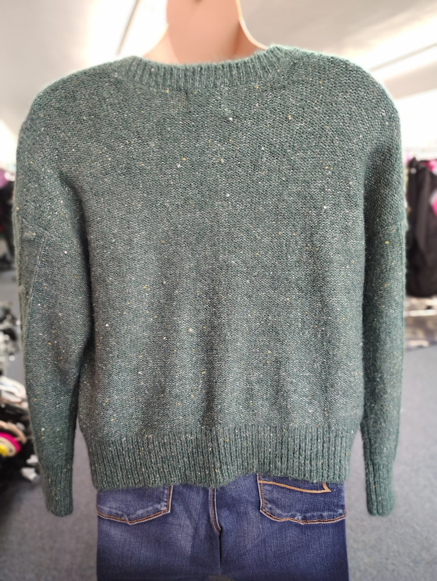 Old Navy green sweater size L
