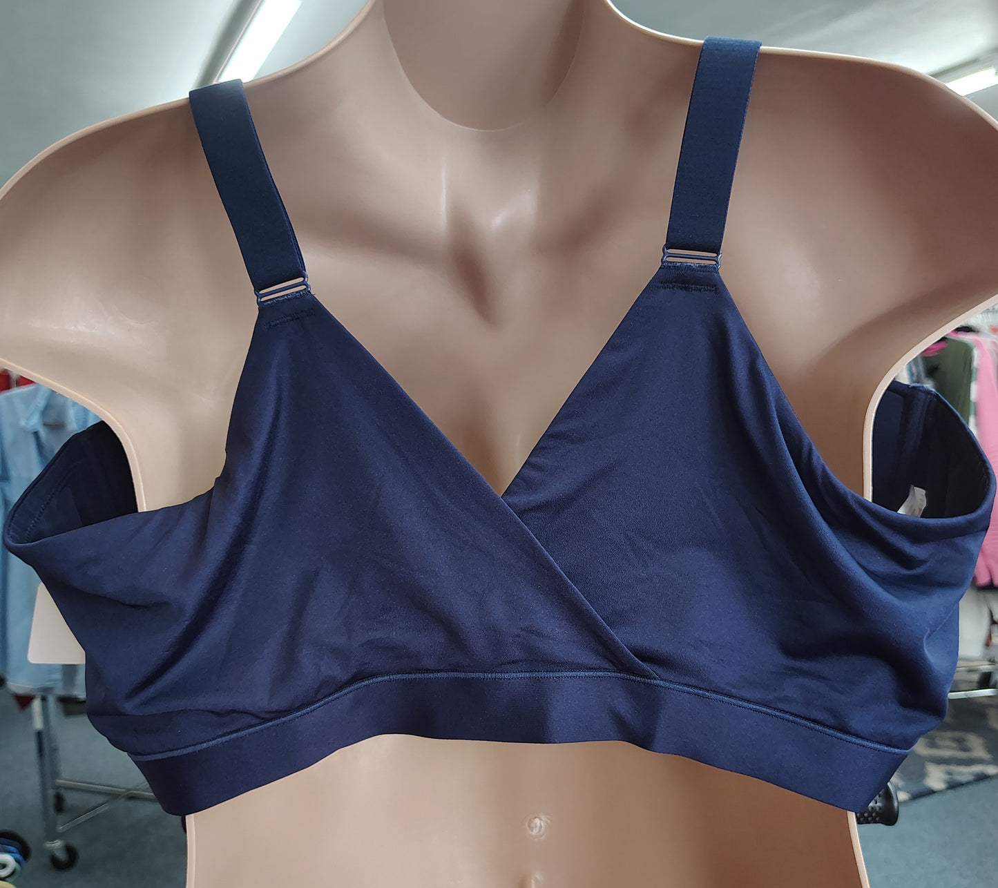 Cacique navy lightly lined lounge bra 50DD