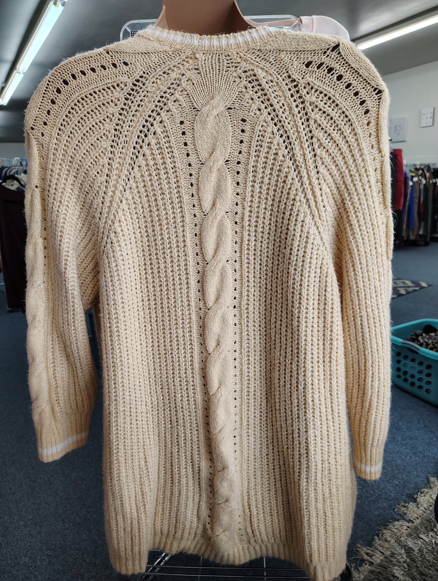 Torrid beige heavy cardigan size 3x