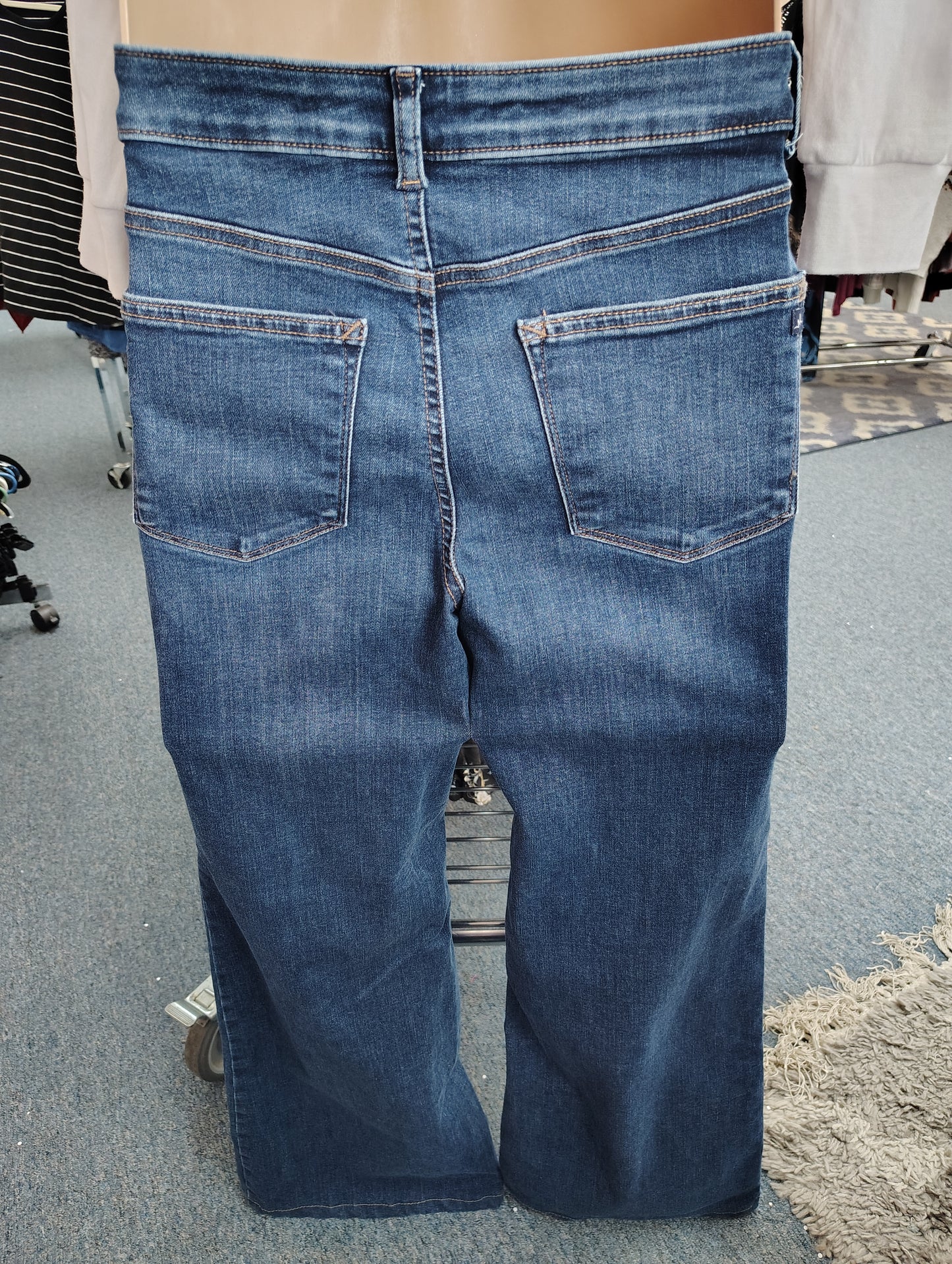 Maurices M Jeans high rise flare size 16