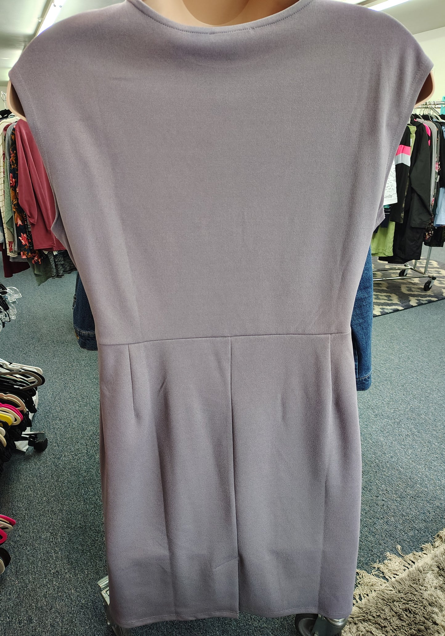 Maurices ruched side light purple stretchy dress NWT size 1x