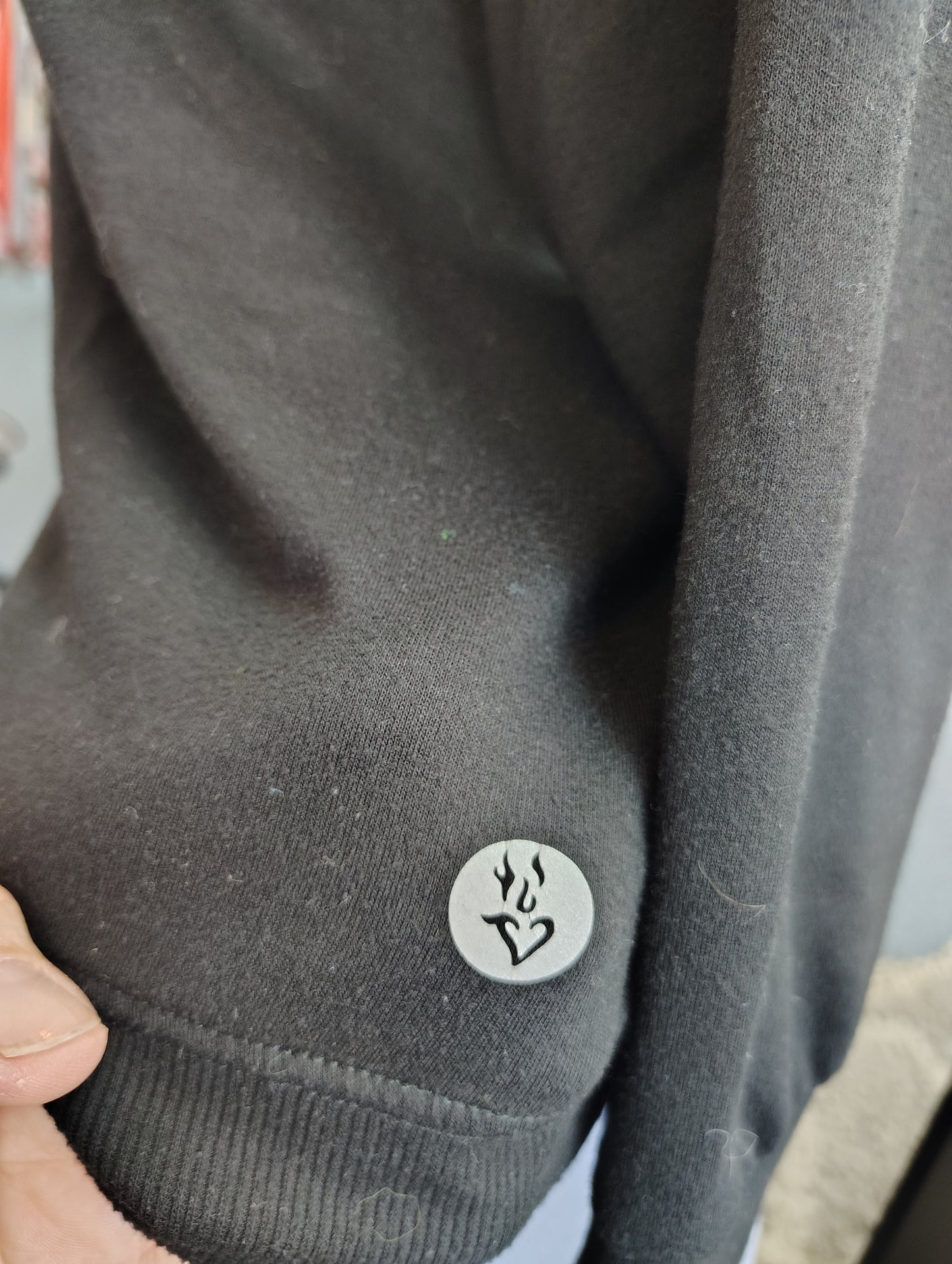 Torrid Active black sweatshirt with rainbow straps size 3x