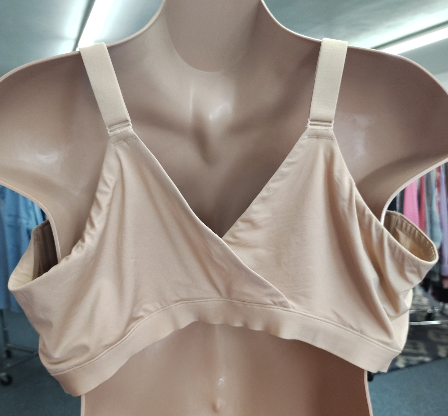 Cacique nude lightly lined lounge bra wireless 50DD