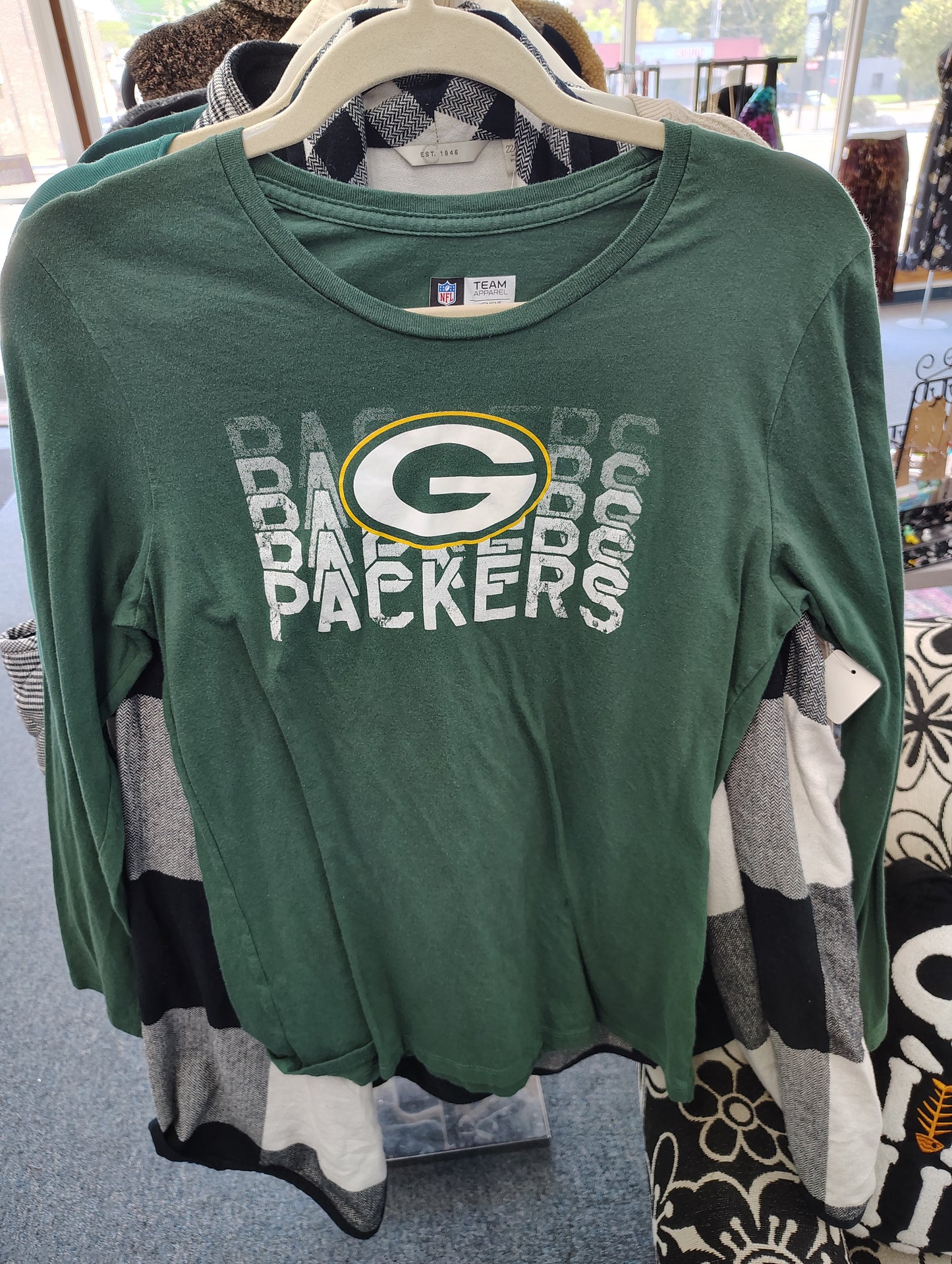 NFL Team Apparel Green Bay Packers long sleeve tee XL