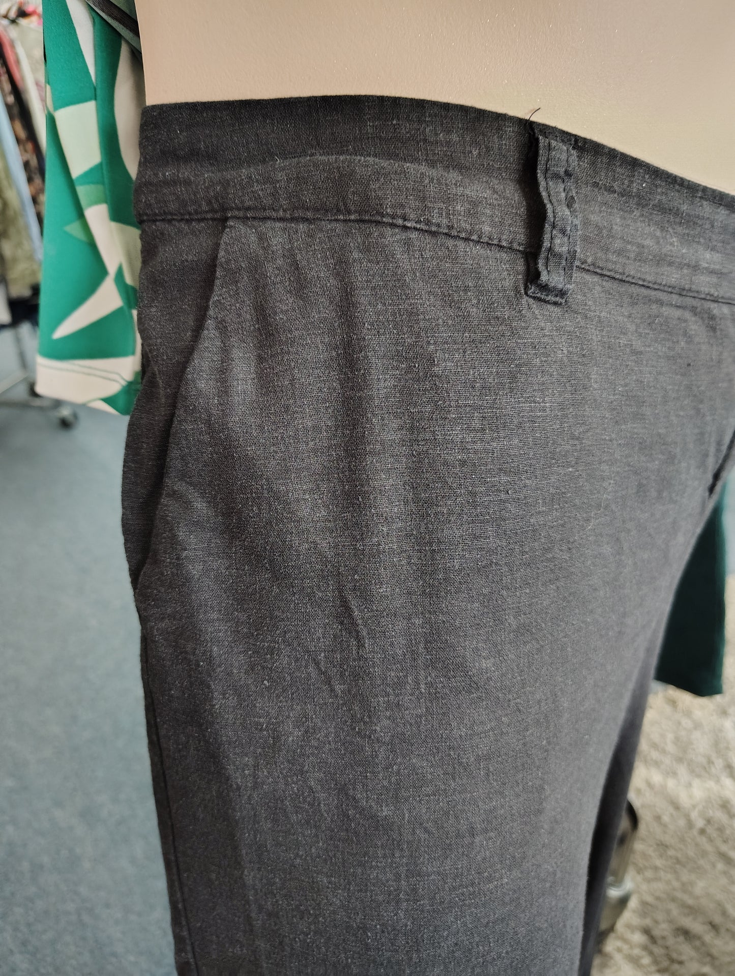 Torrid black dress pants straight leg size 14