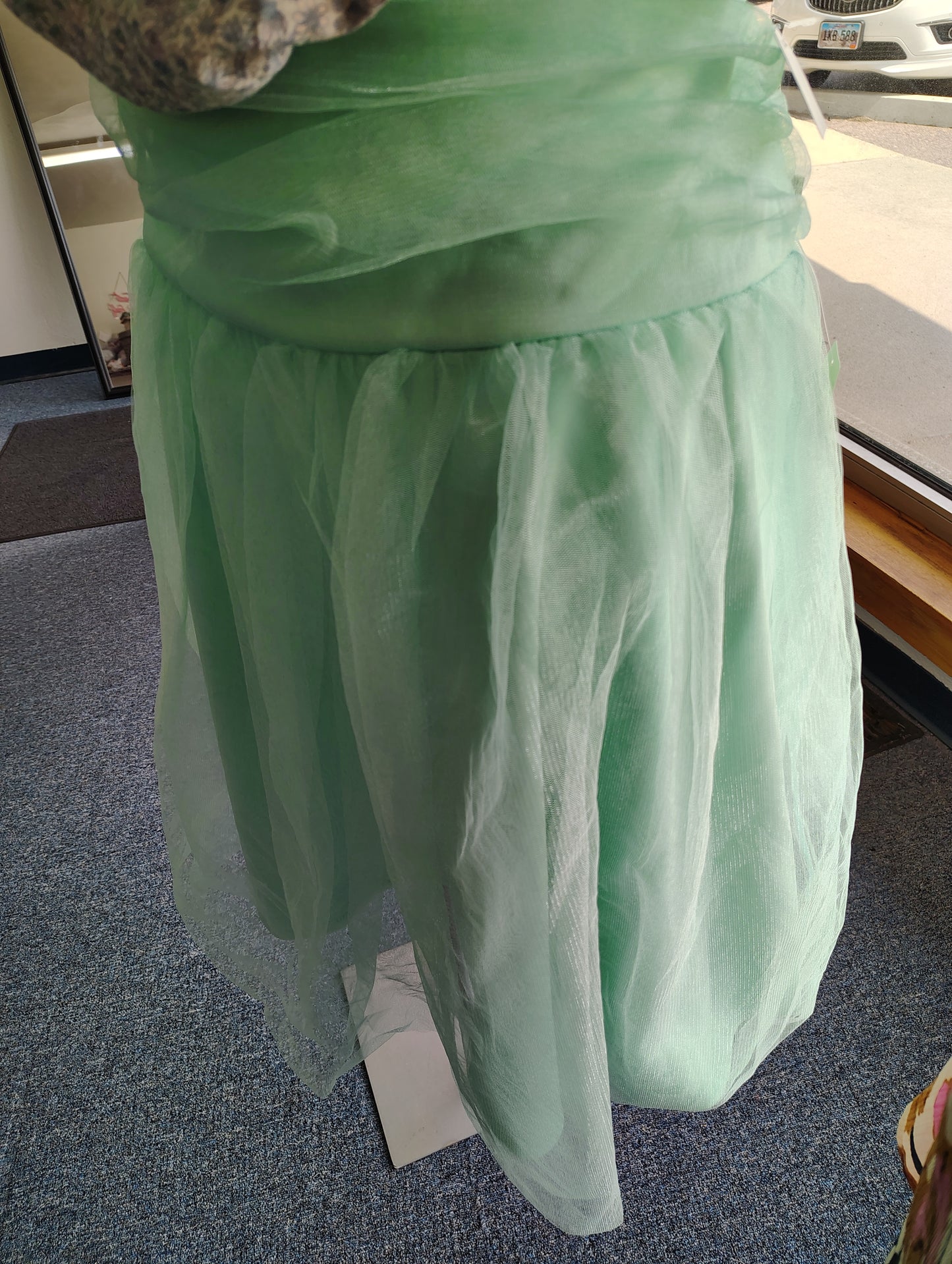 Seafoam green tulle mermaid skirt size 3x