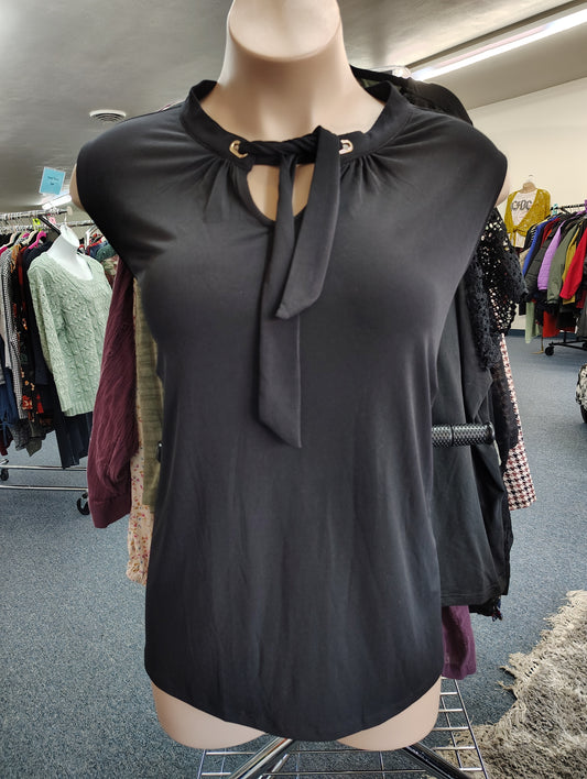 Liz Claiborne black NWT sleeveless secretary top size 5x