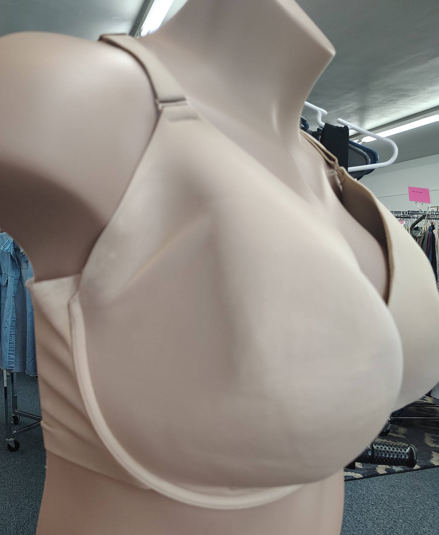 Cacique lightly lined full coverage nude bra size 44G