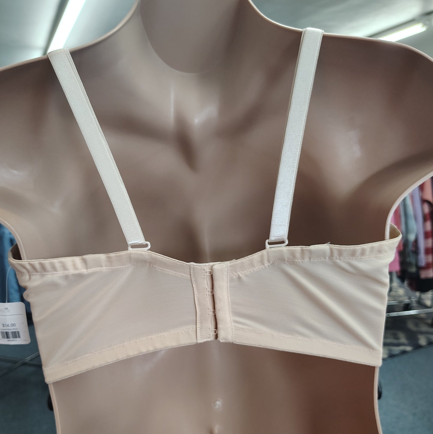 Elomi nude strapless bra size 44H