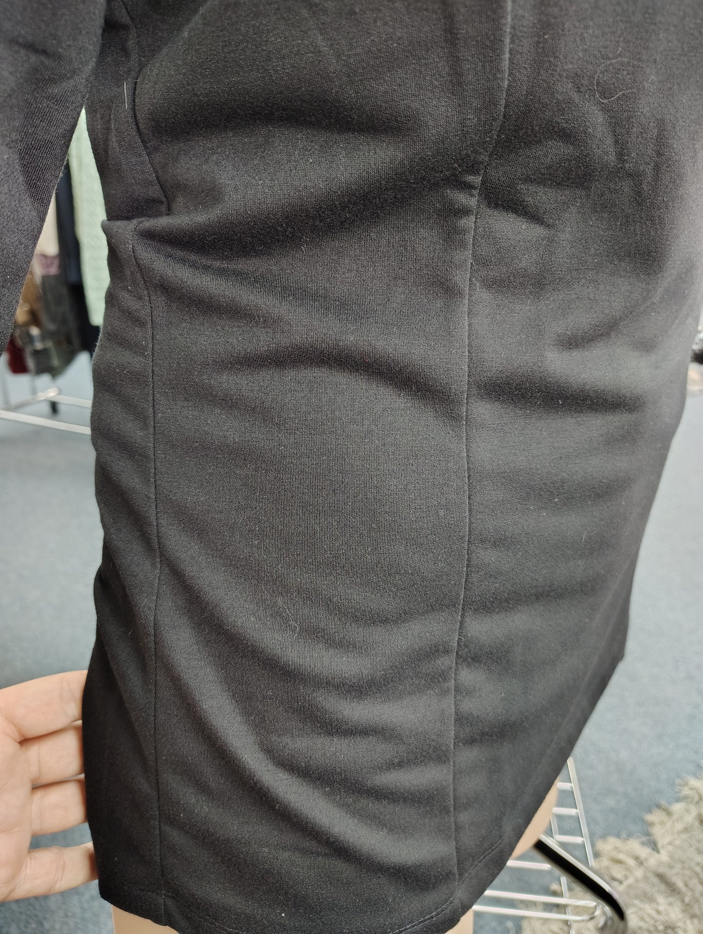 Andree by Unit black side zip moto blazer jacket size 1x