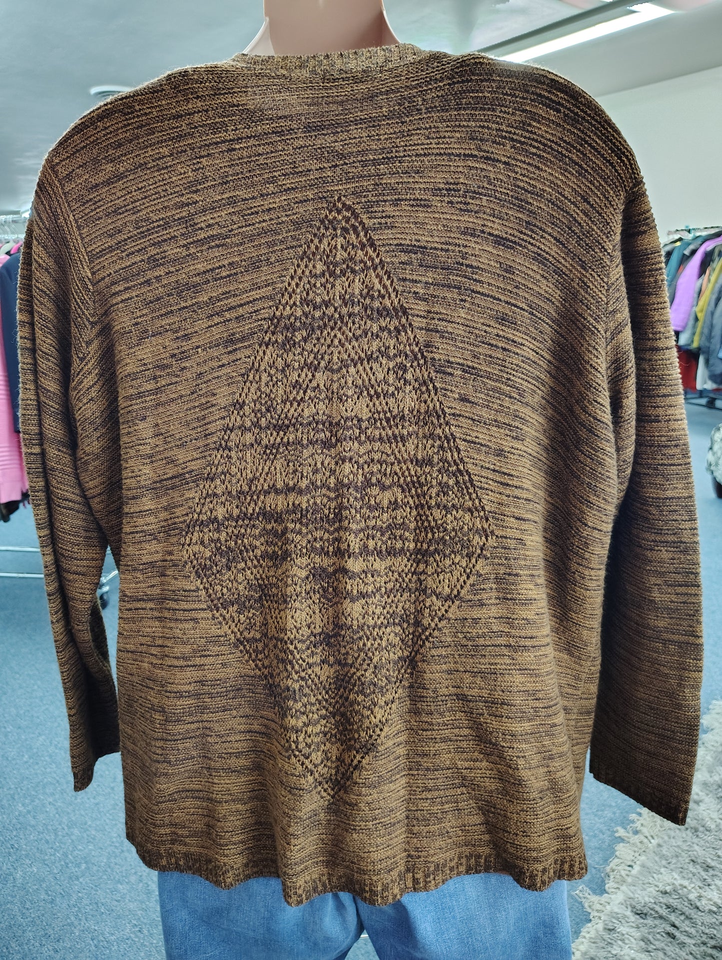 Maurices brown mid weight cardigan sweater size 4x