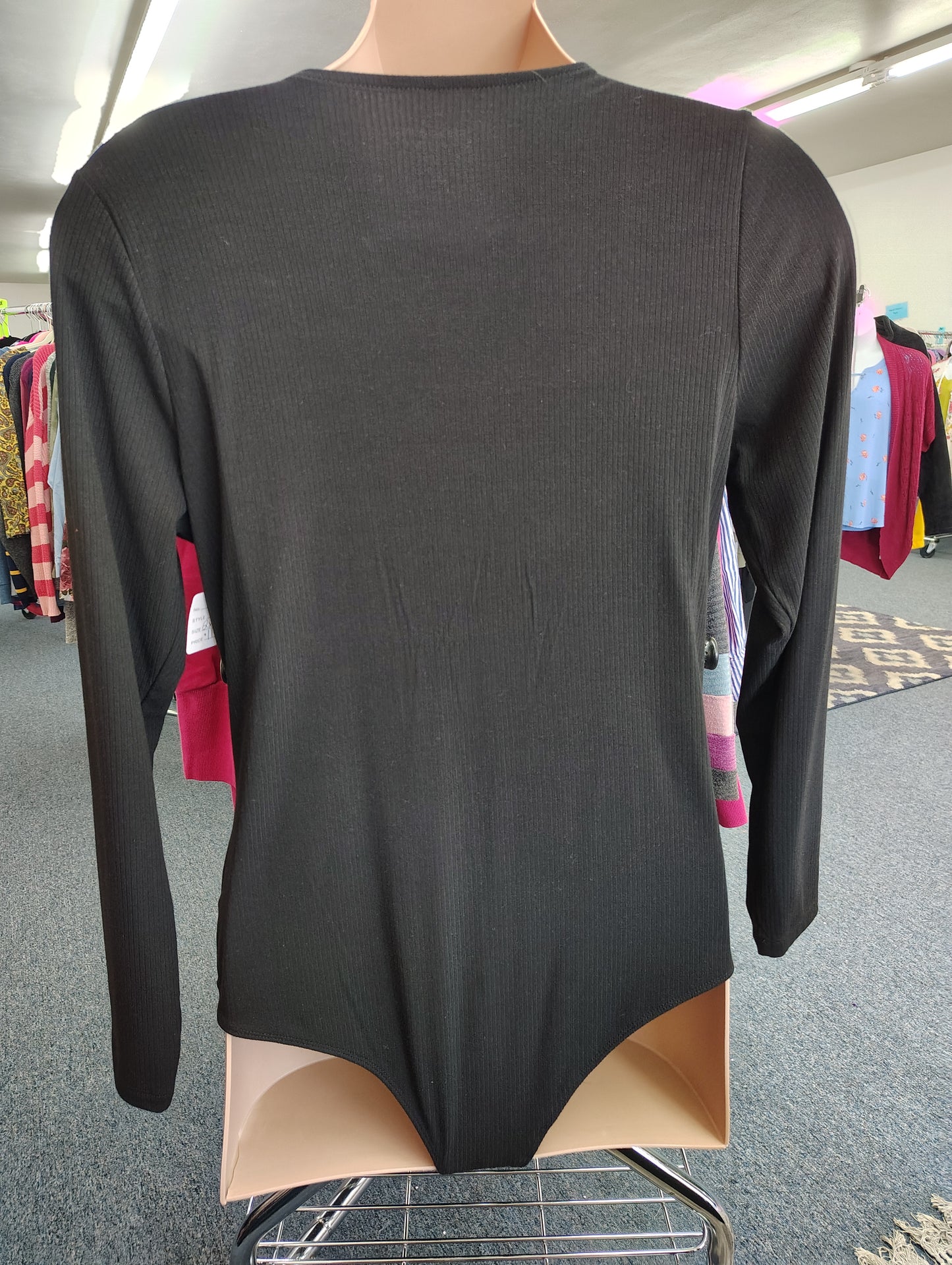 Torrid super soft black ribbed bodysuit size 2x