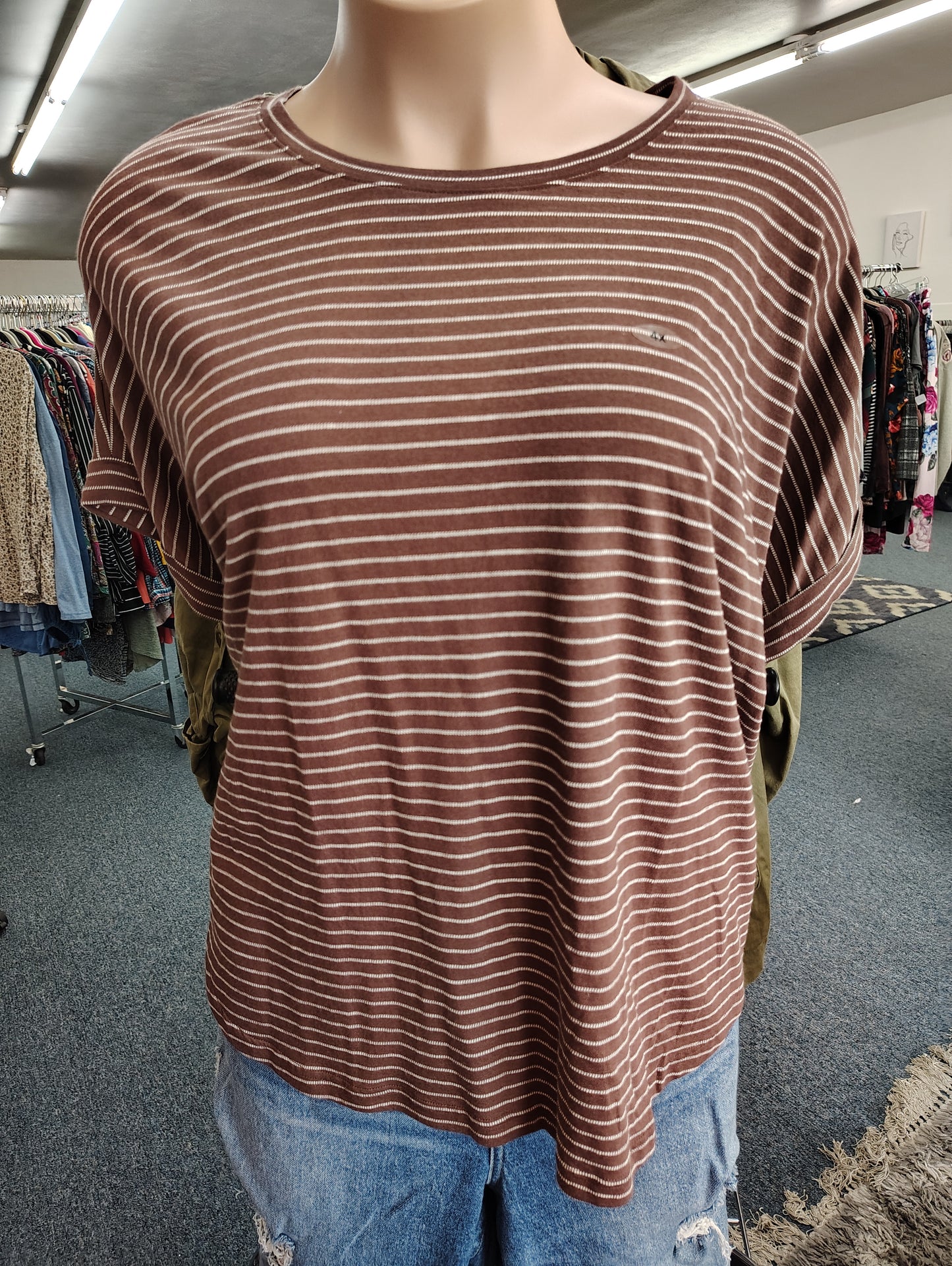 Maurices NWT striped top size 4x