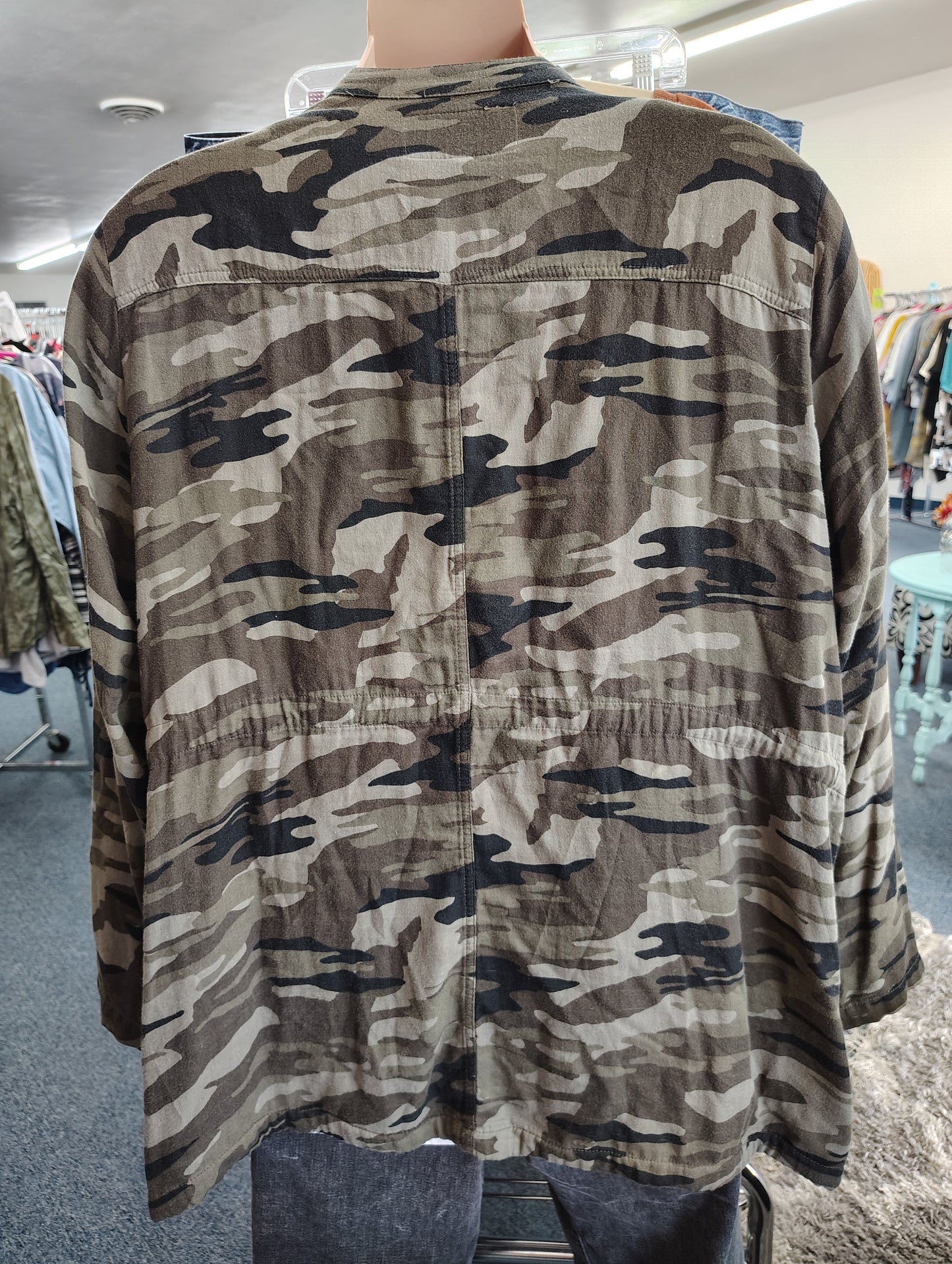 Torrid camo lightweight jacket size 4x