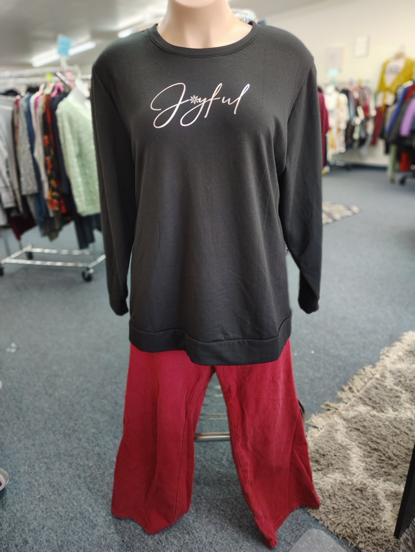 Dream Jeannes Quaker Factory red straight leg jeans size 26