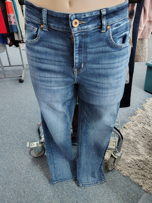 Maurices high rise straight leg jeans size 18w