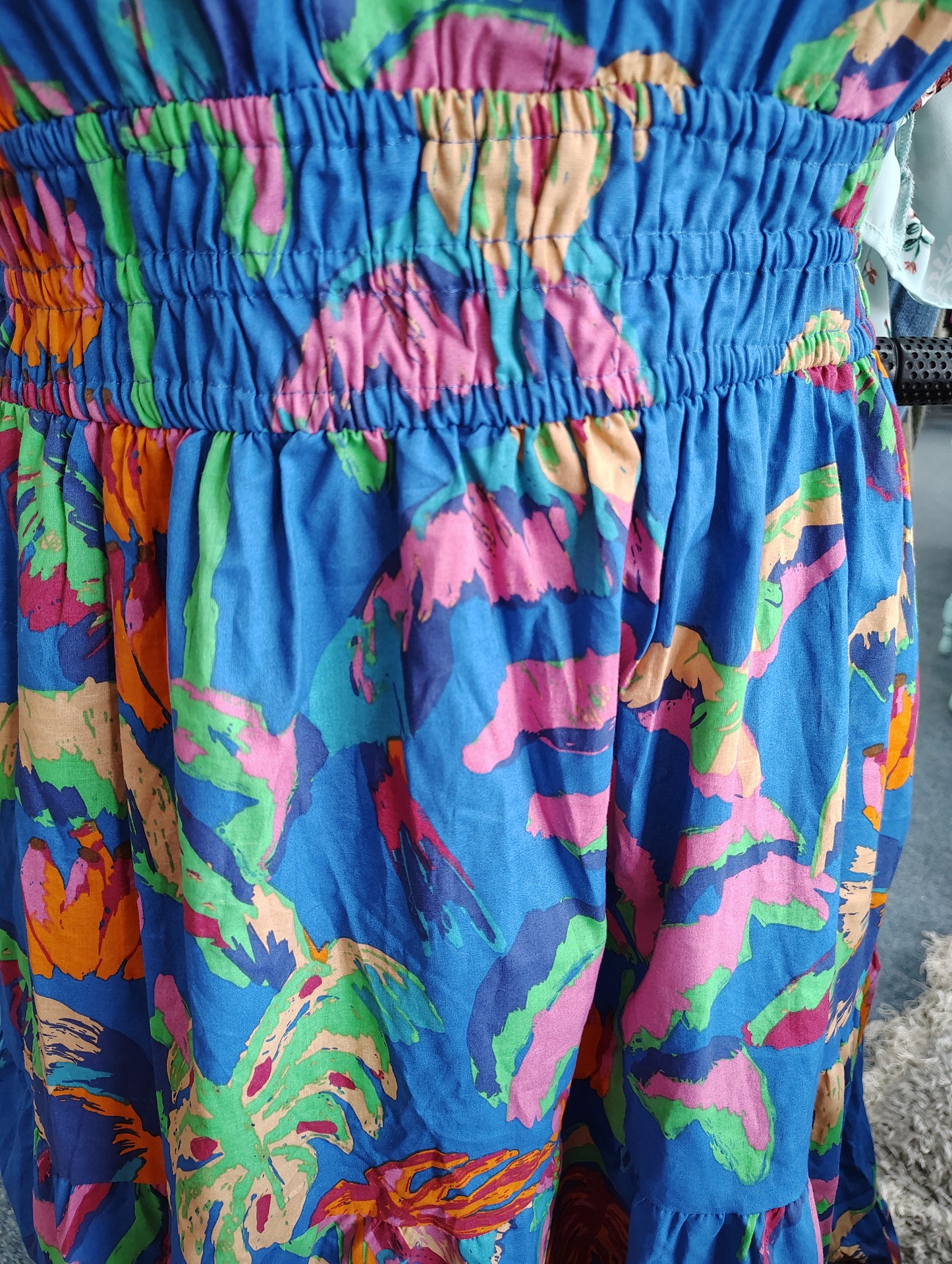 Meadow Rhodes floral multicolored babydoll dress size 3x