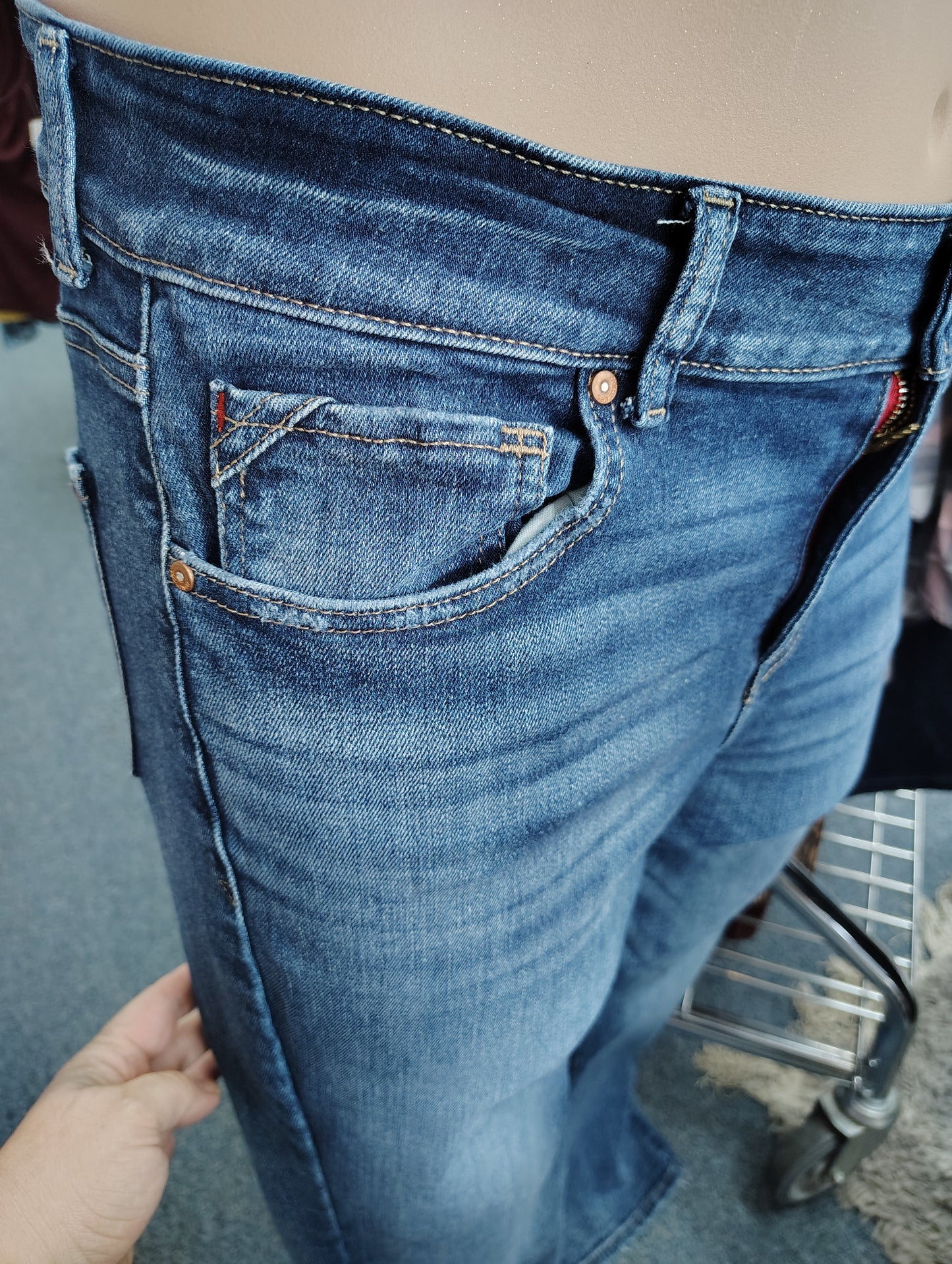 Maurices high rise straight leg jeans size 18w