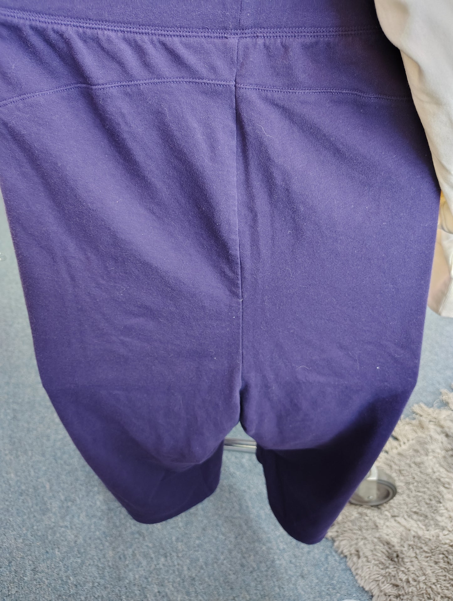 Catherines purple yoga capri lounge pants size 4x