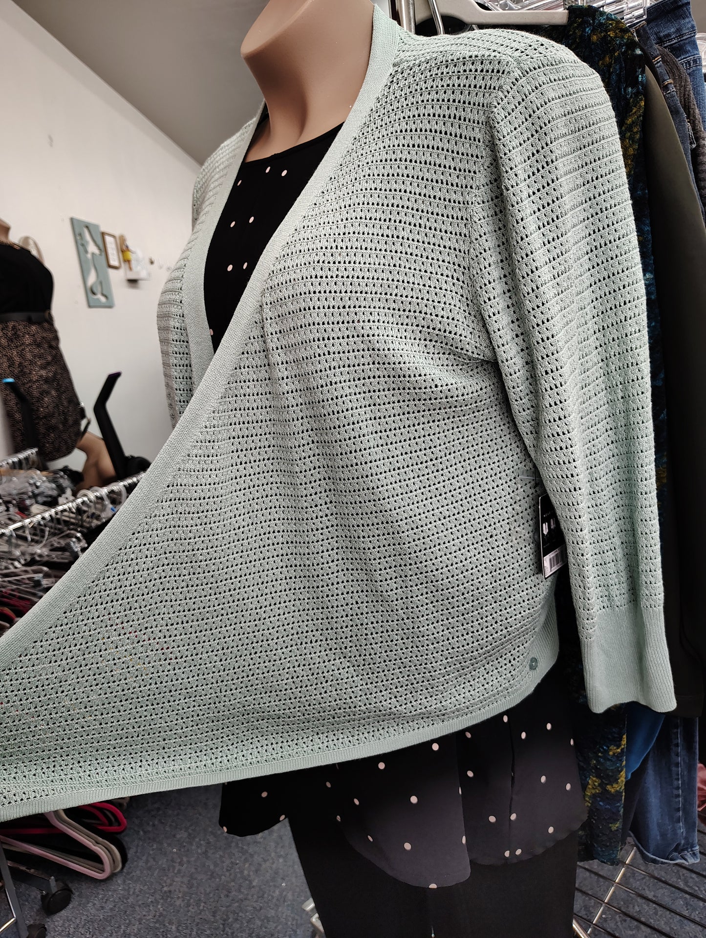 Simply Vera NWT sage green cardigan size xxl