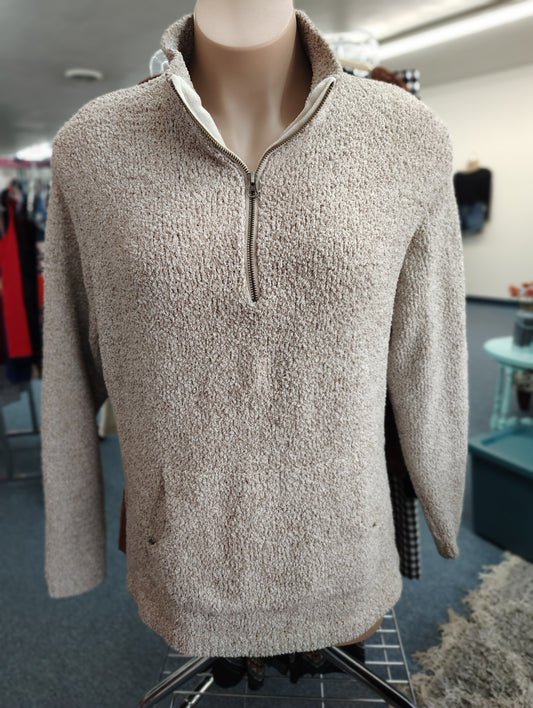 Natural Reflections sherpa half zip sweatshirt size xxl