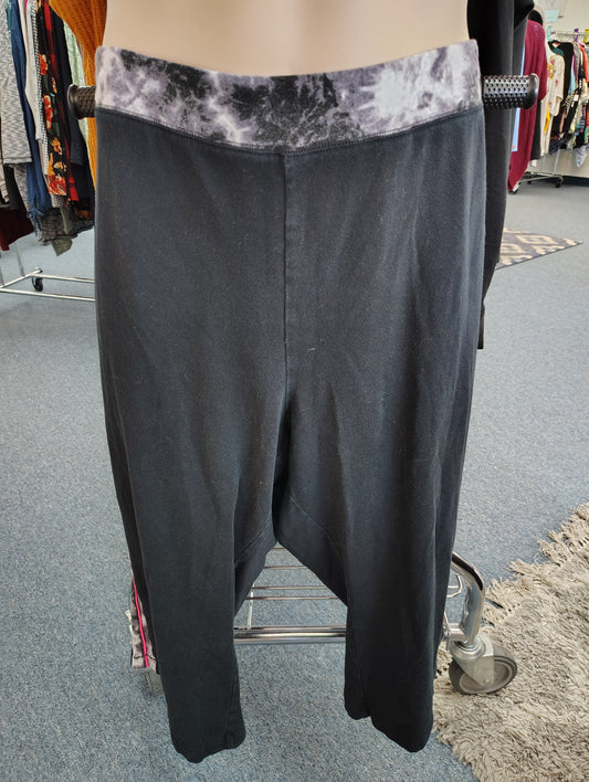 Catherines yoga capri lounge pants black size 4x