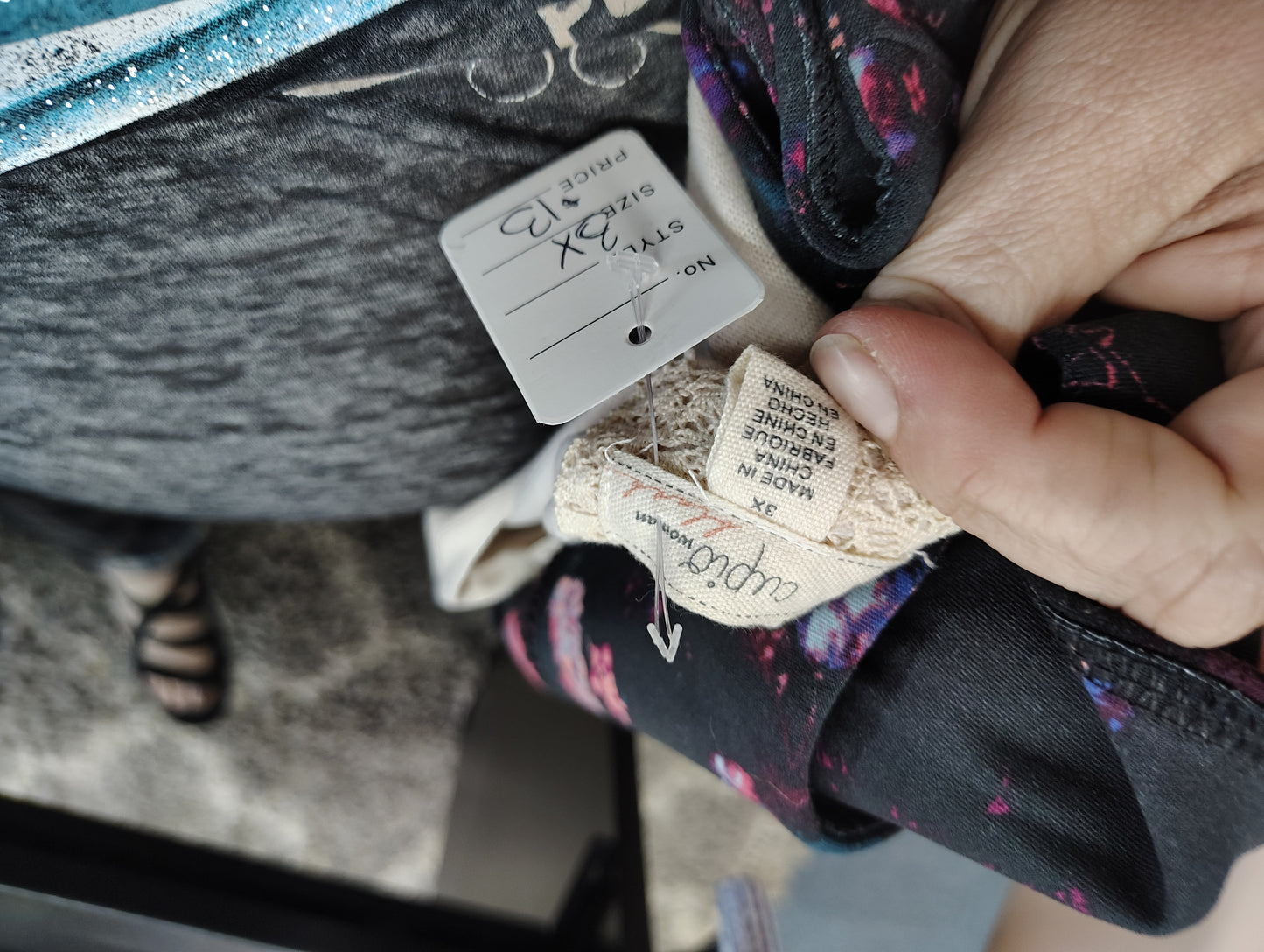 Cupio cream super soft tunic top size 3x