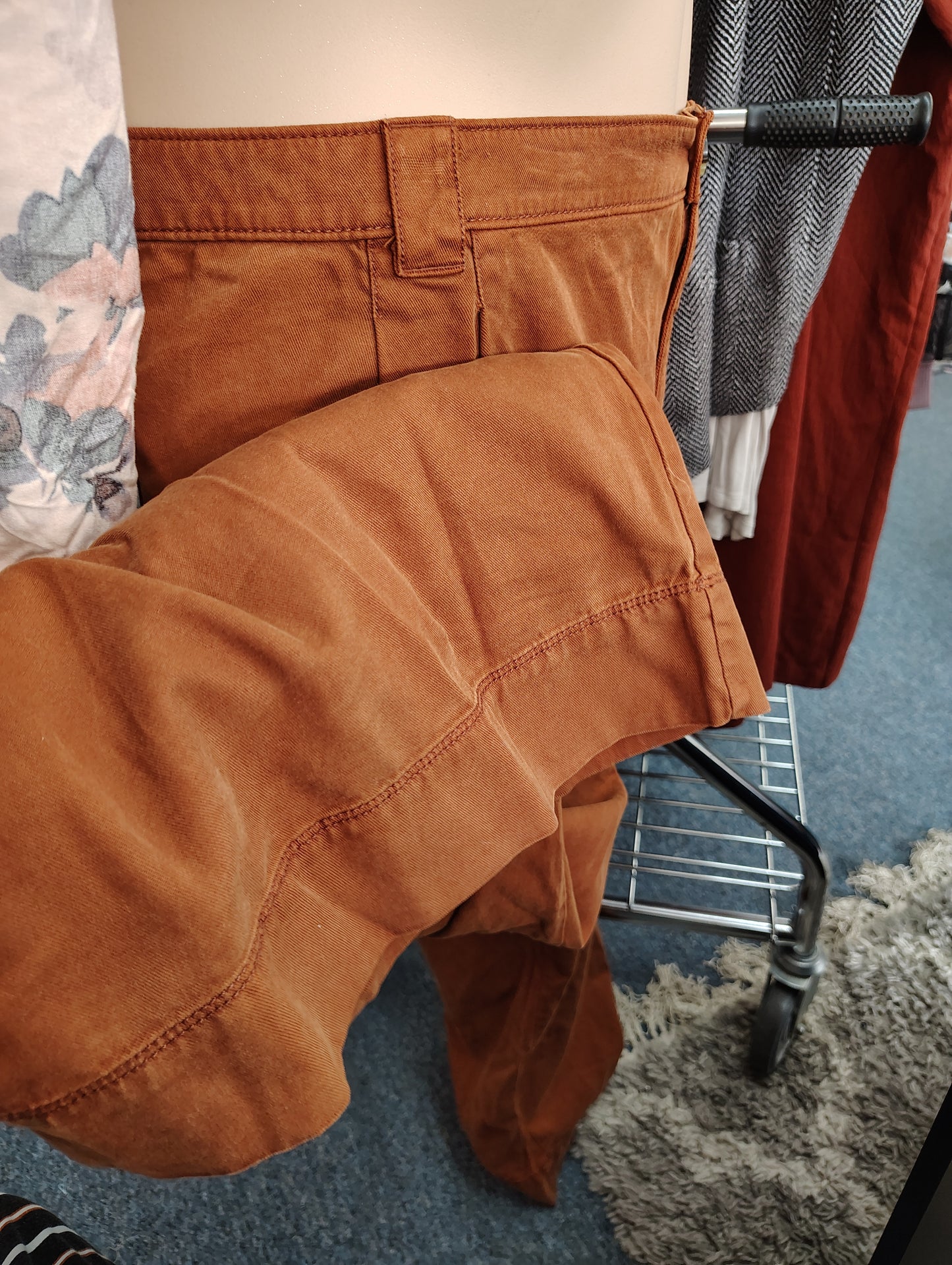 Sonoma orange chino pants size 5x