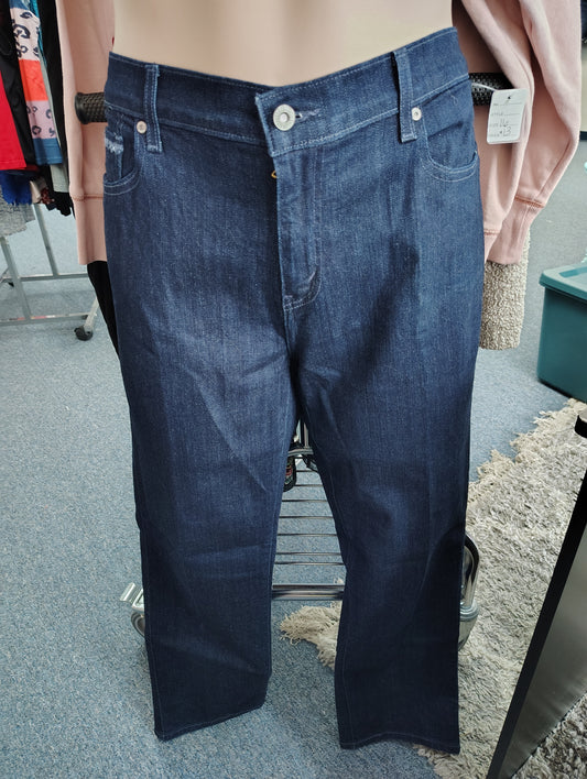 Levi jeans 505 straight leg size 16