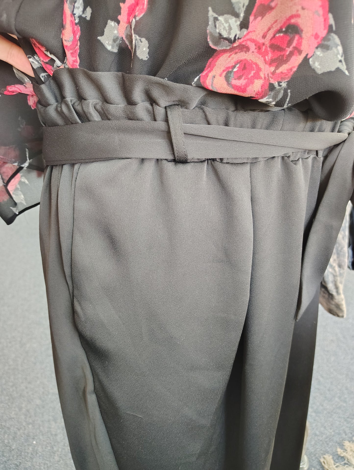 Lane Bryant black silky dress pants new size 22