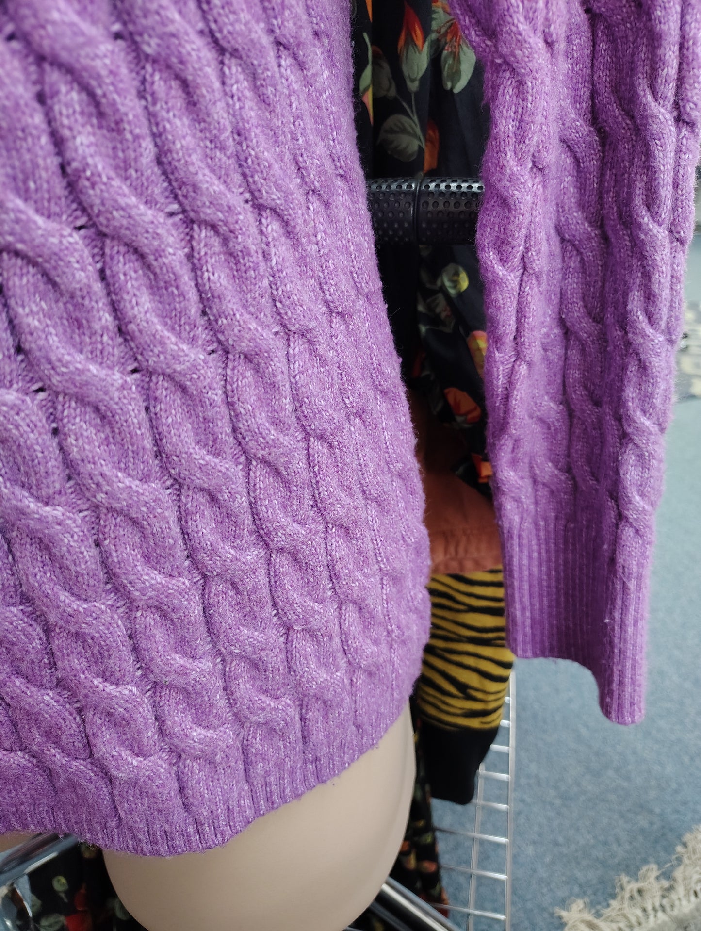 Lane Bryant purple sweater size 22/24 3x