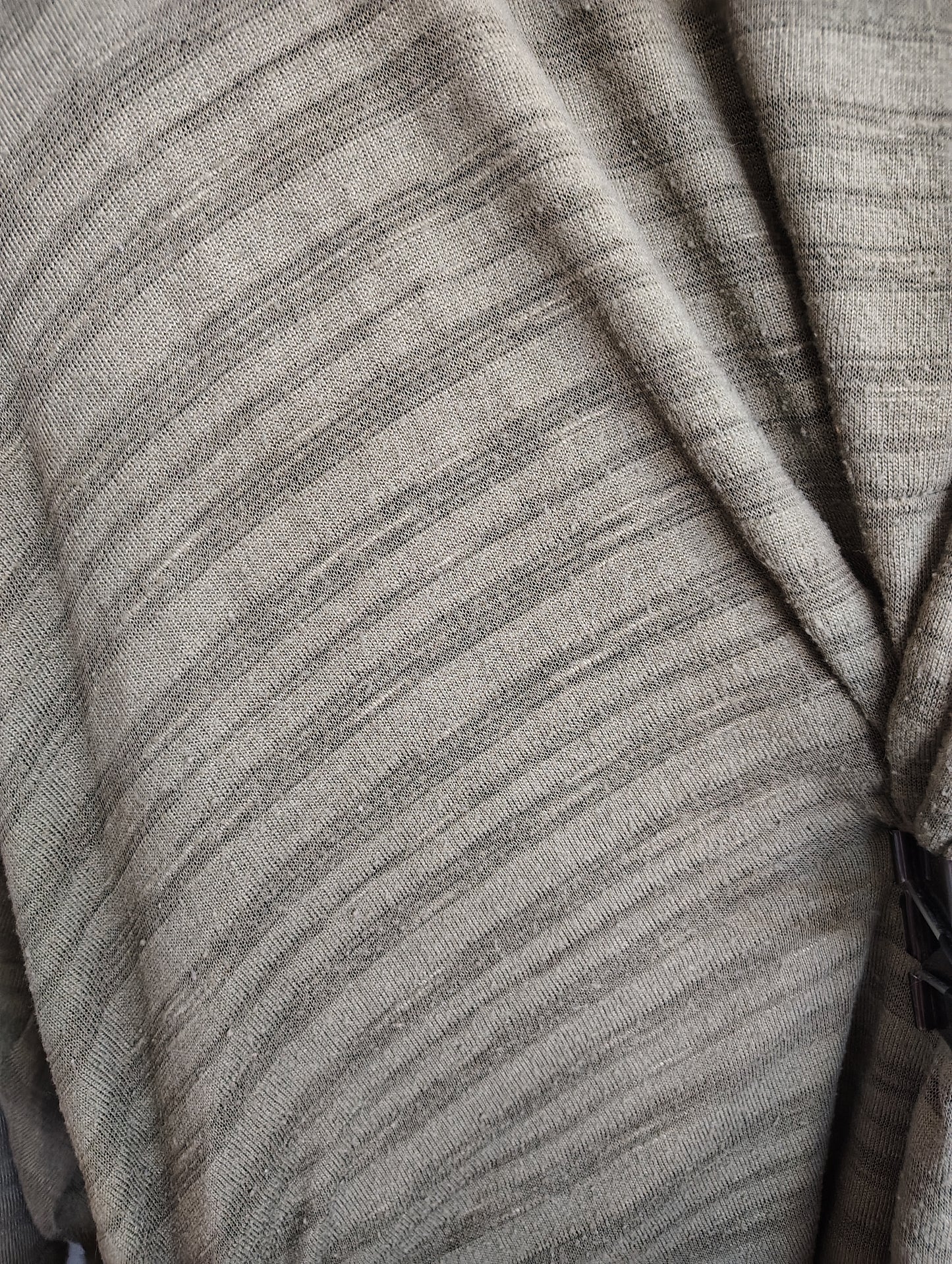 Catherines olive green striped cardigan size 5x