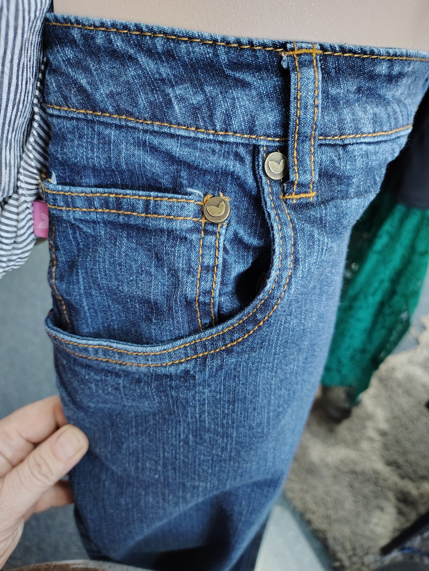 Woman Within jeans size 32W tall straight leg