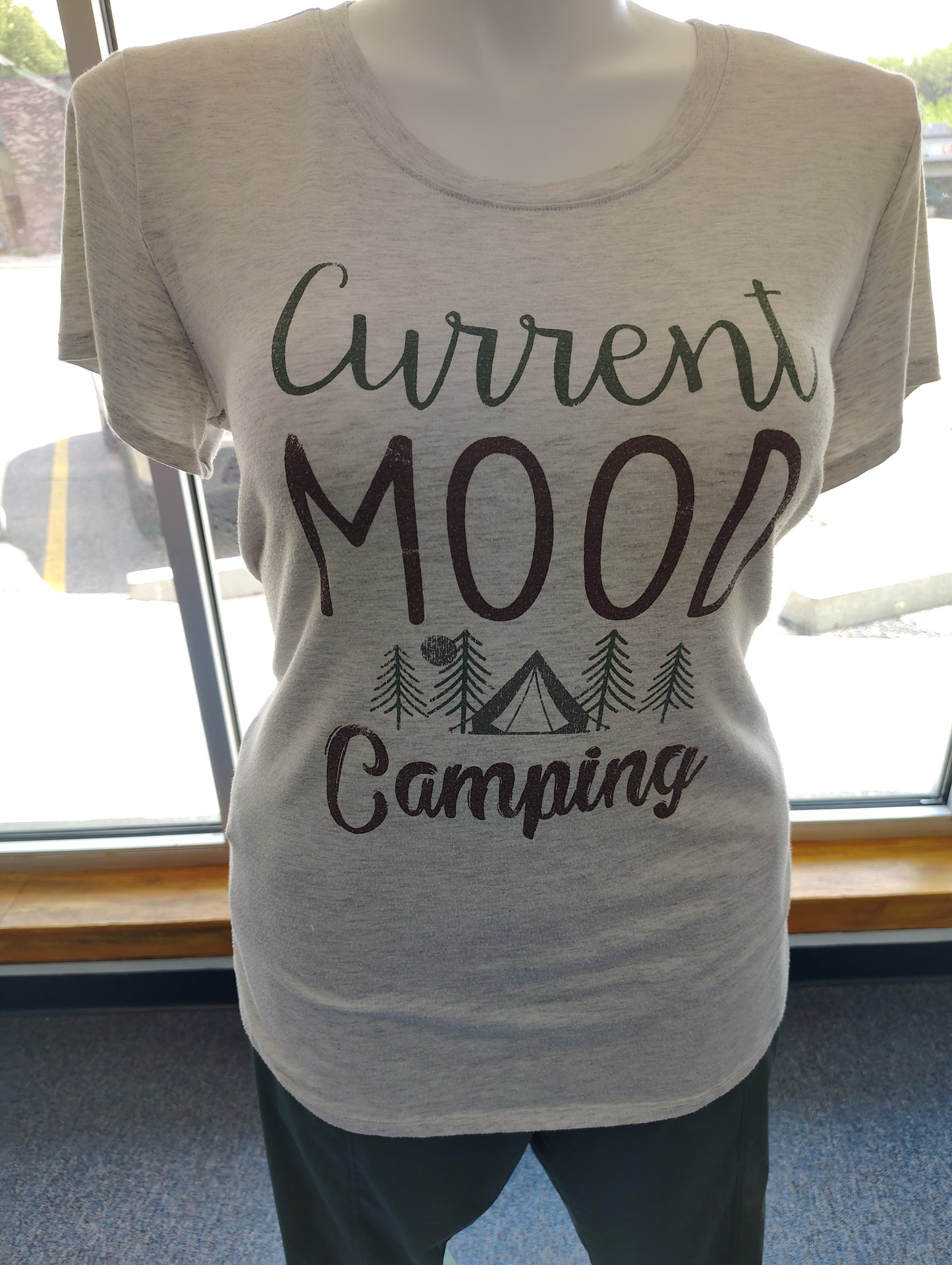 Maurices "Current Mood Camping" tee size xl