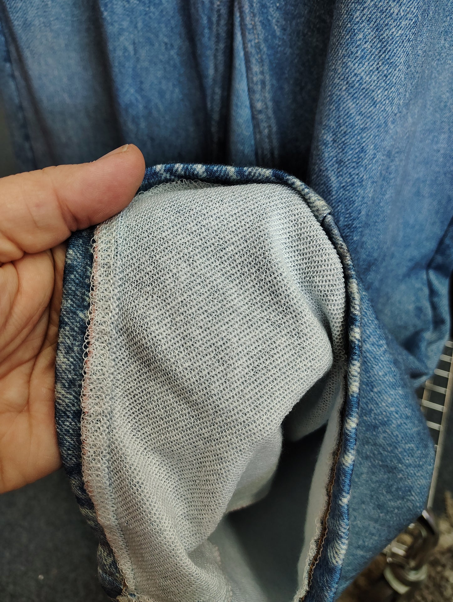 Amazon Miramar NWT sweatpant jeans baggy wide leg stretchy xxl