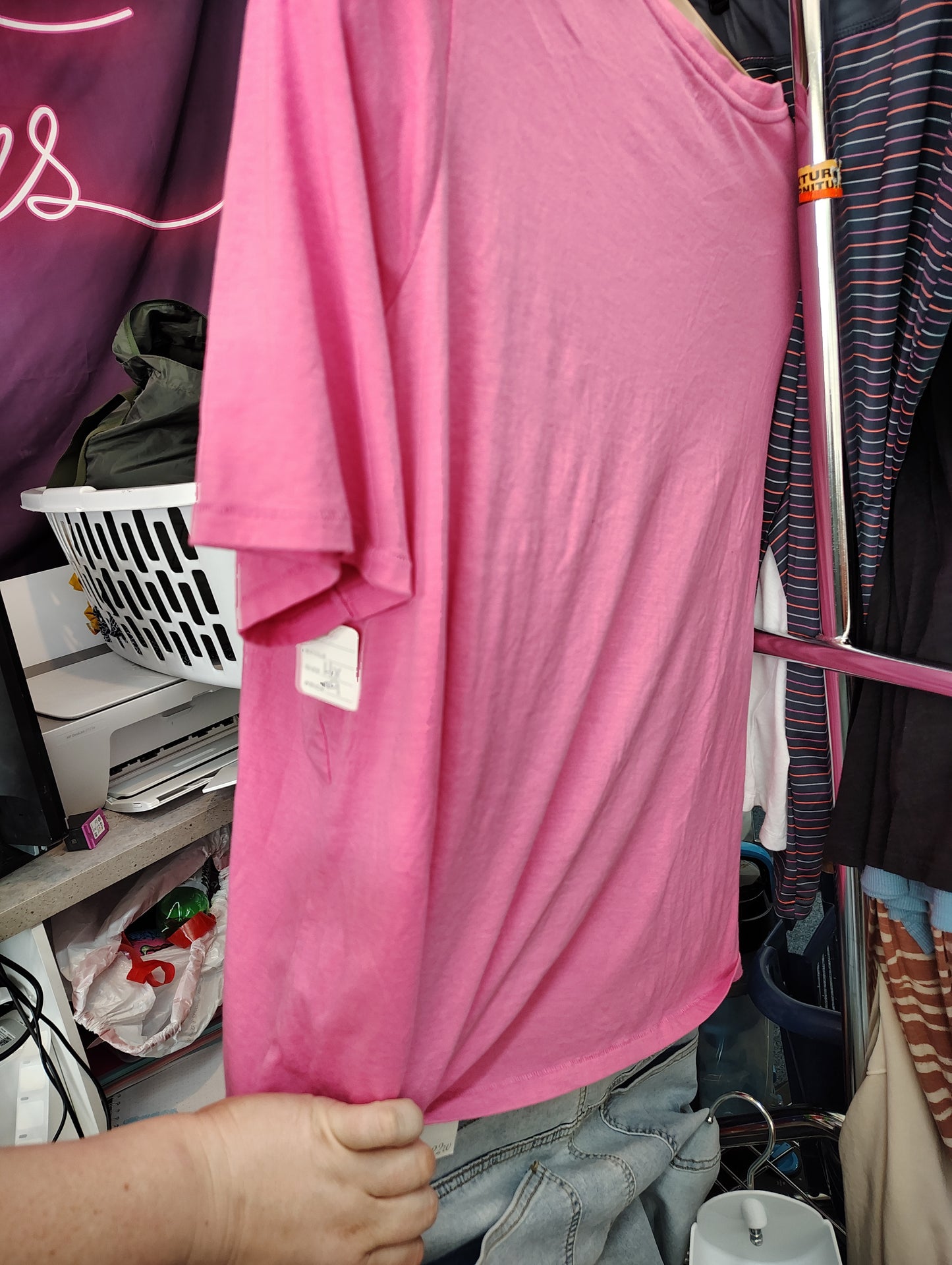 Lane Bryant pink t-shirt size 4x