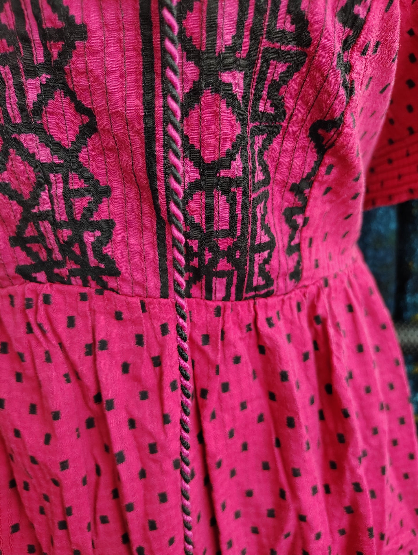 Knox Rose pink embroidered babydoll top xxl