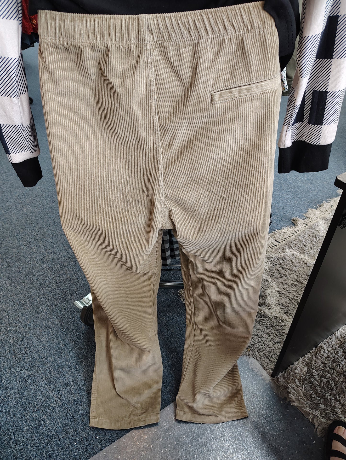 Old Navy tan corduroy pull on pants size xxl tall