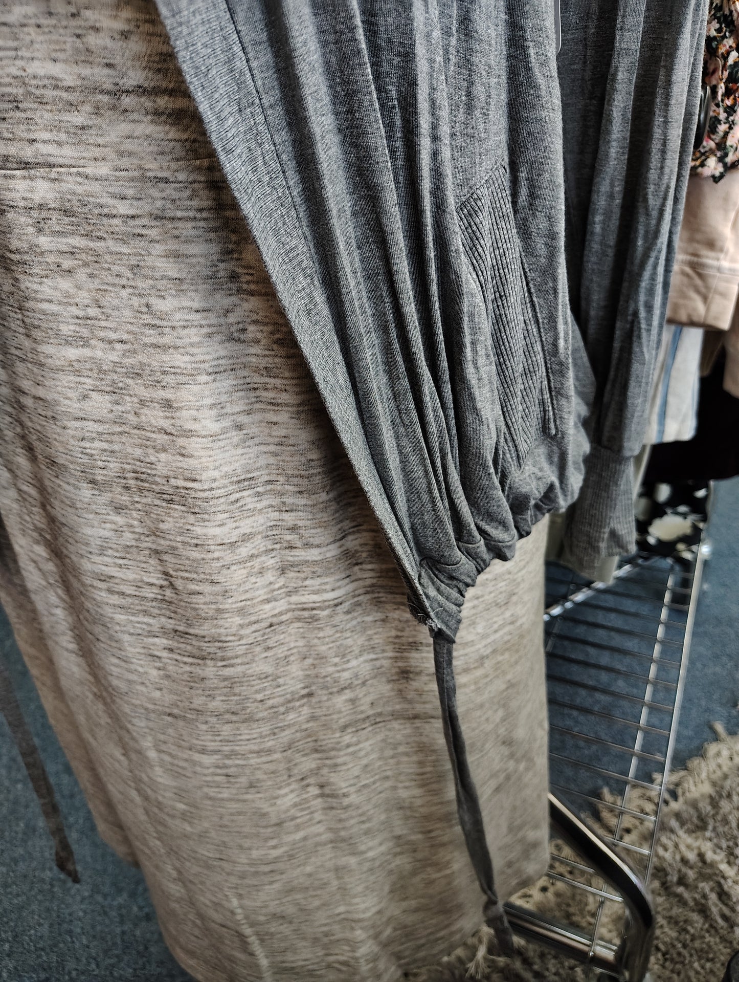 Torrid super soft knits gray open front knit jacket size 1x